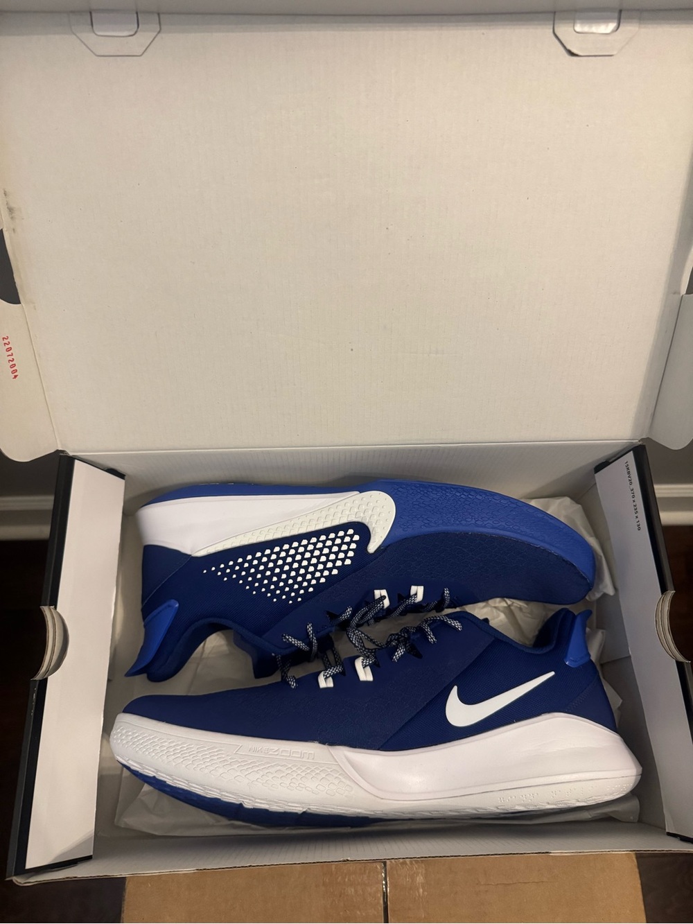 Nike Kobe Mamba Fury TB Size 14 Brand NEW: CK 6632-401. Royal Blue & White.